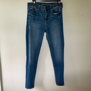 American eagle high rise jegging size 8